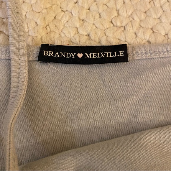 Brandy Melville cropped amara tank top - Picture 2 of 2
